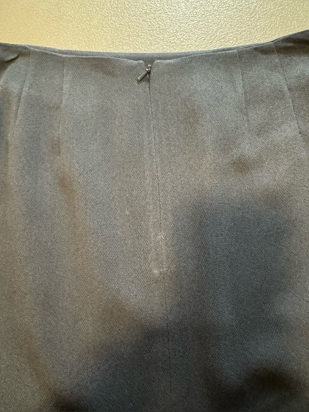 Ellen Tracy Linda Allard Dark Gray Pencil Skirt Size 10 - Picture 8 of 16